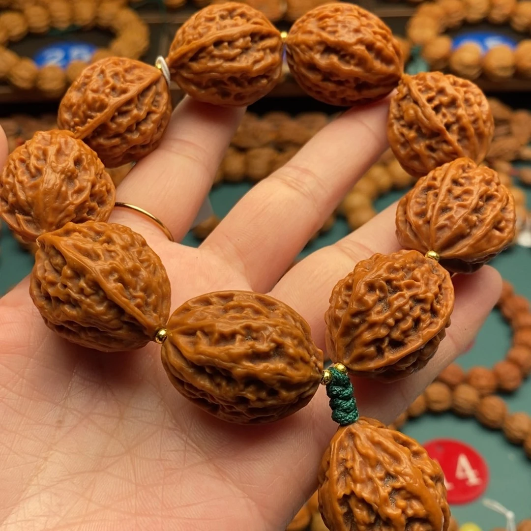 文玩核桃手串25尺寸龙脊