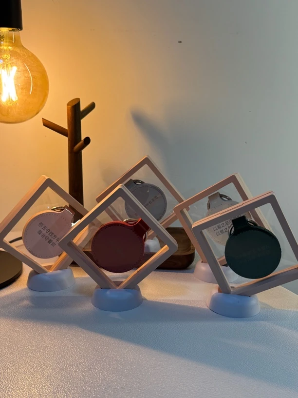 钥匙扣精美透明礼盒套装