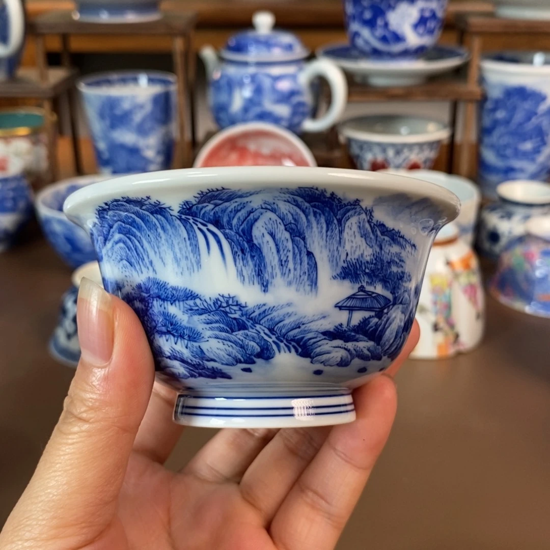 景德镇陶瓷手工手绘