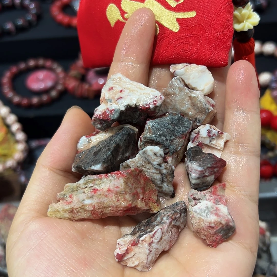 天然辰砂福利朱砂毛料