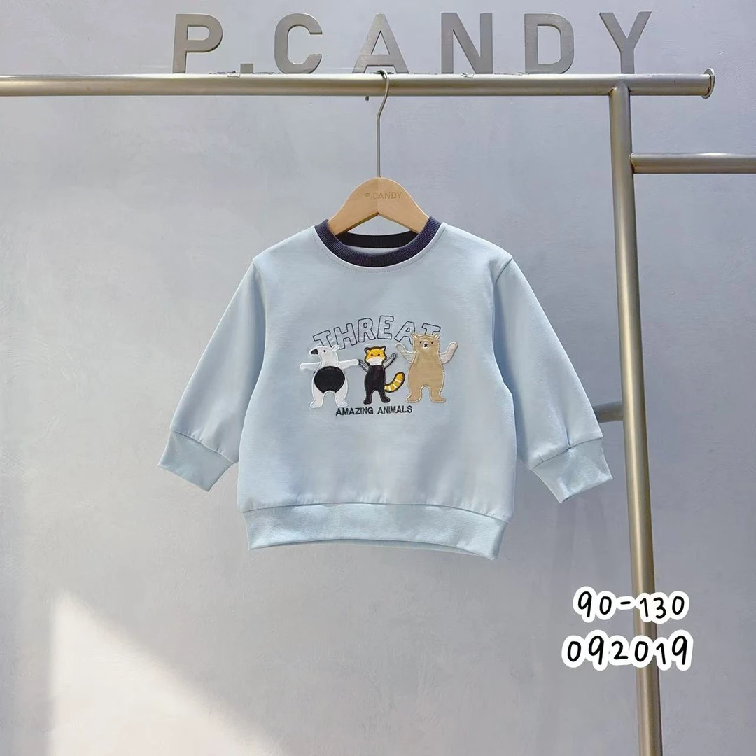 【林姐生活】2025新款韩版潮流EA092019卡通卫衣