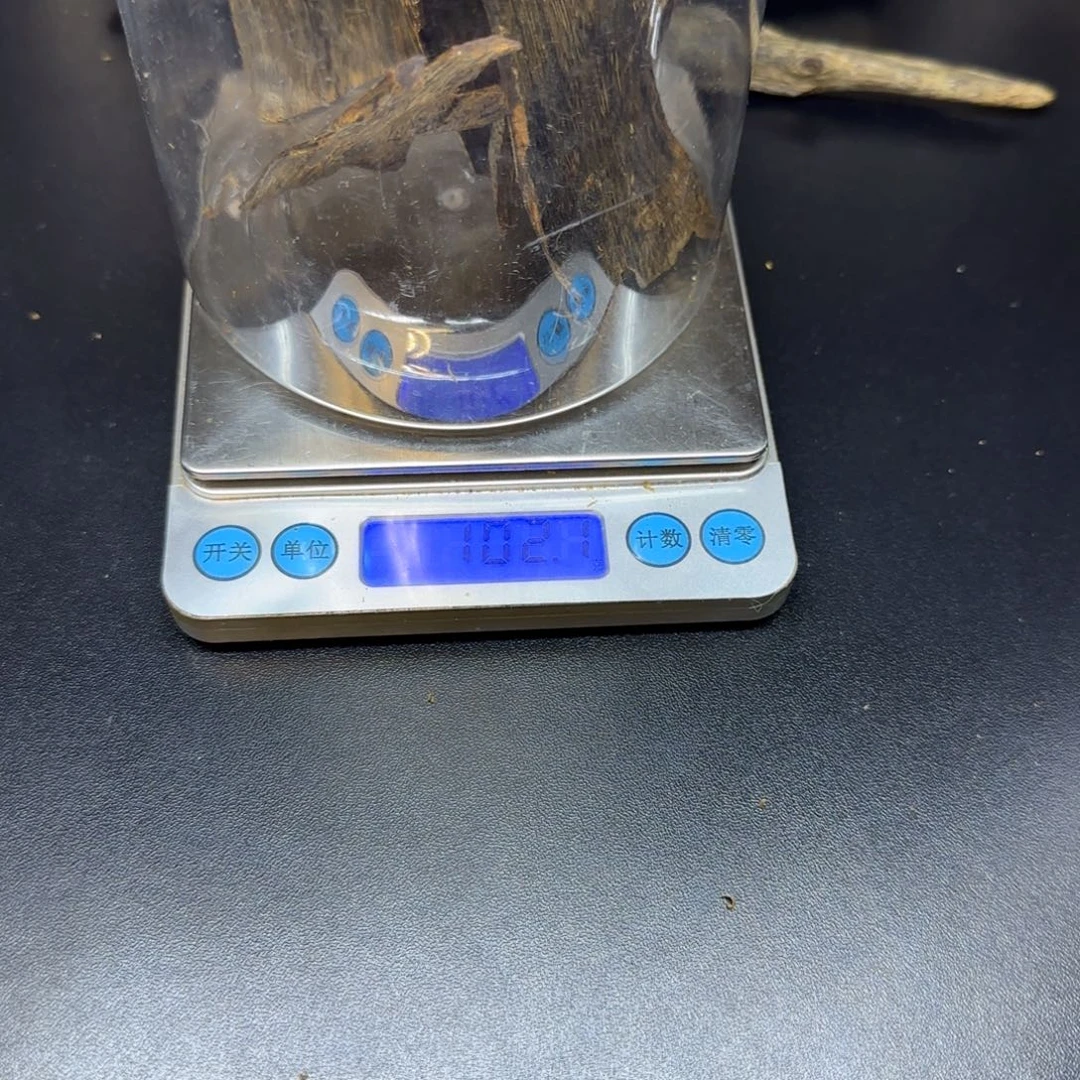 快***狗香榧木手工艺紫罗兰沉水排油101克