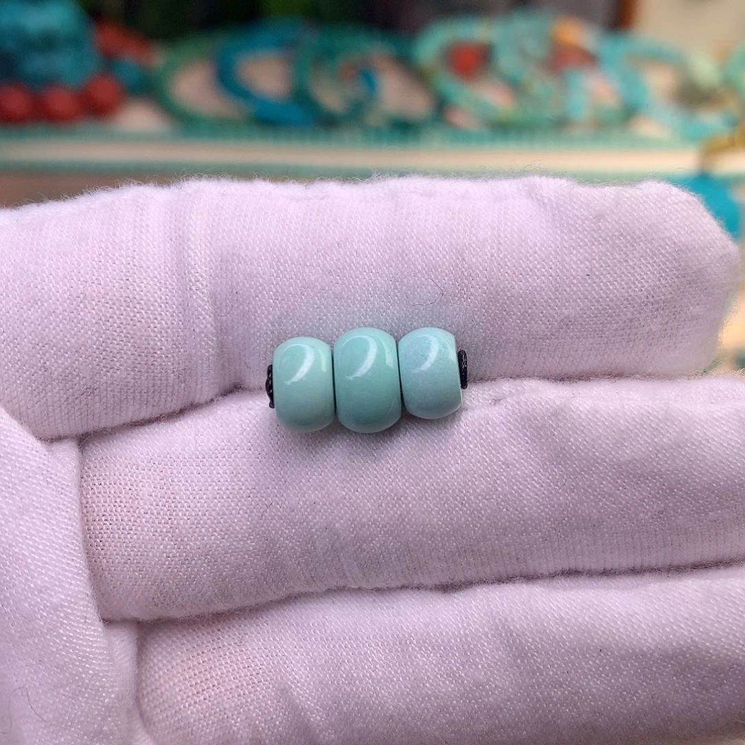 绿松石珠宝半成品未镶嵌