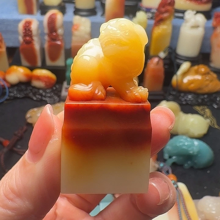 S***g寿山石印石芙蓉石