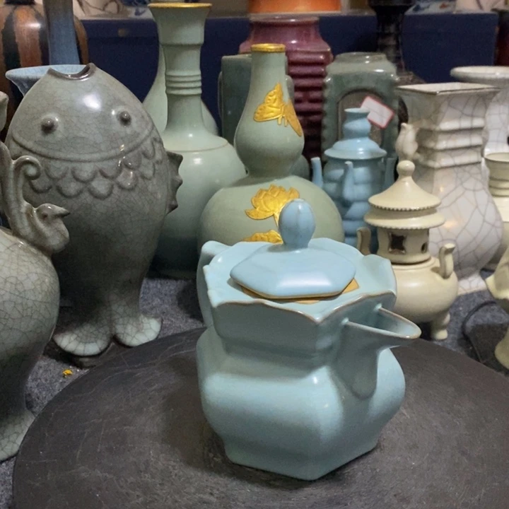 摆件瓷汝窑瓷器瓷器瓷器