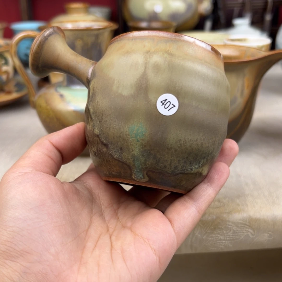 杯纯手工柴烧主人杯