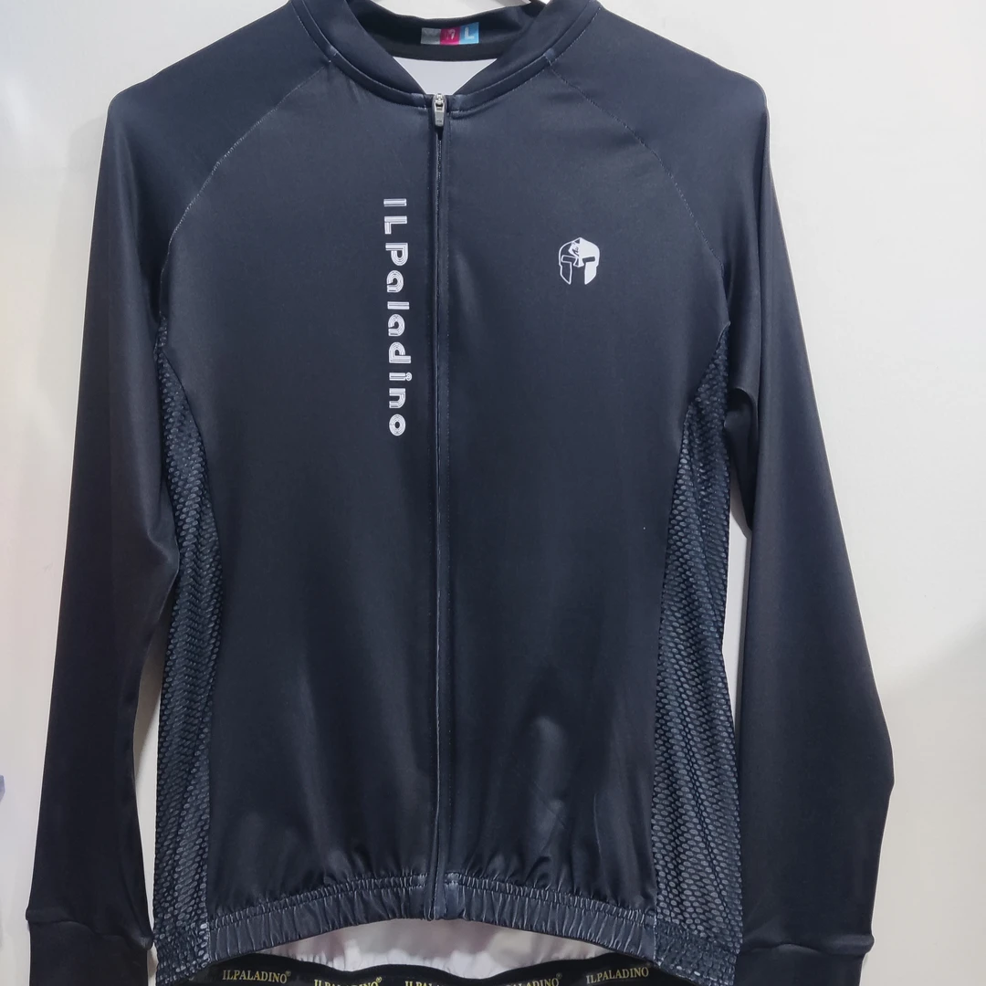 SQ 2001【净版牛奶丝拼接长袖男女骑行服专业版】ILPALADINO专业版