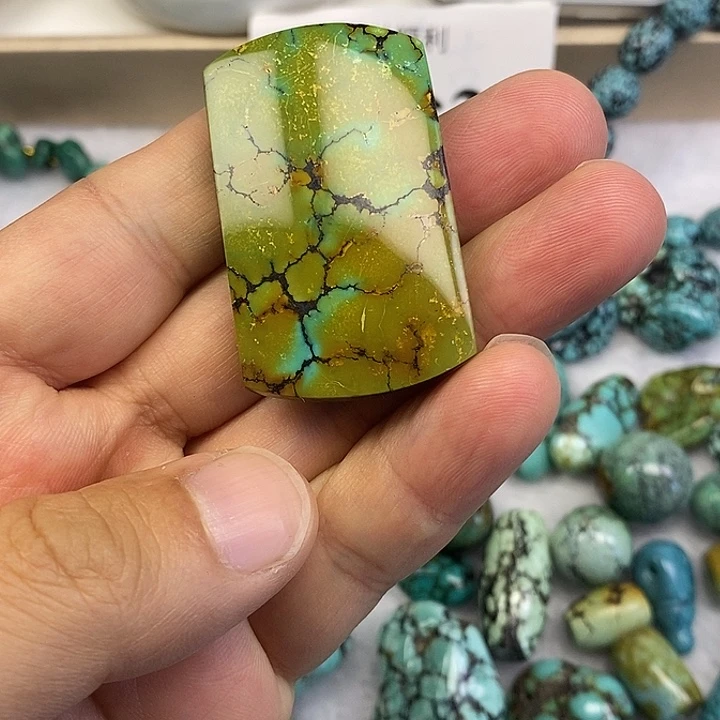 未镶嵌高瓷军绿大无事牌