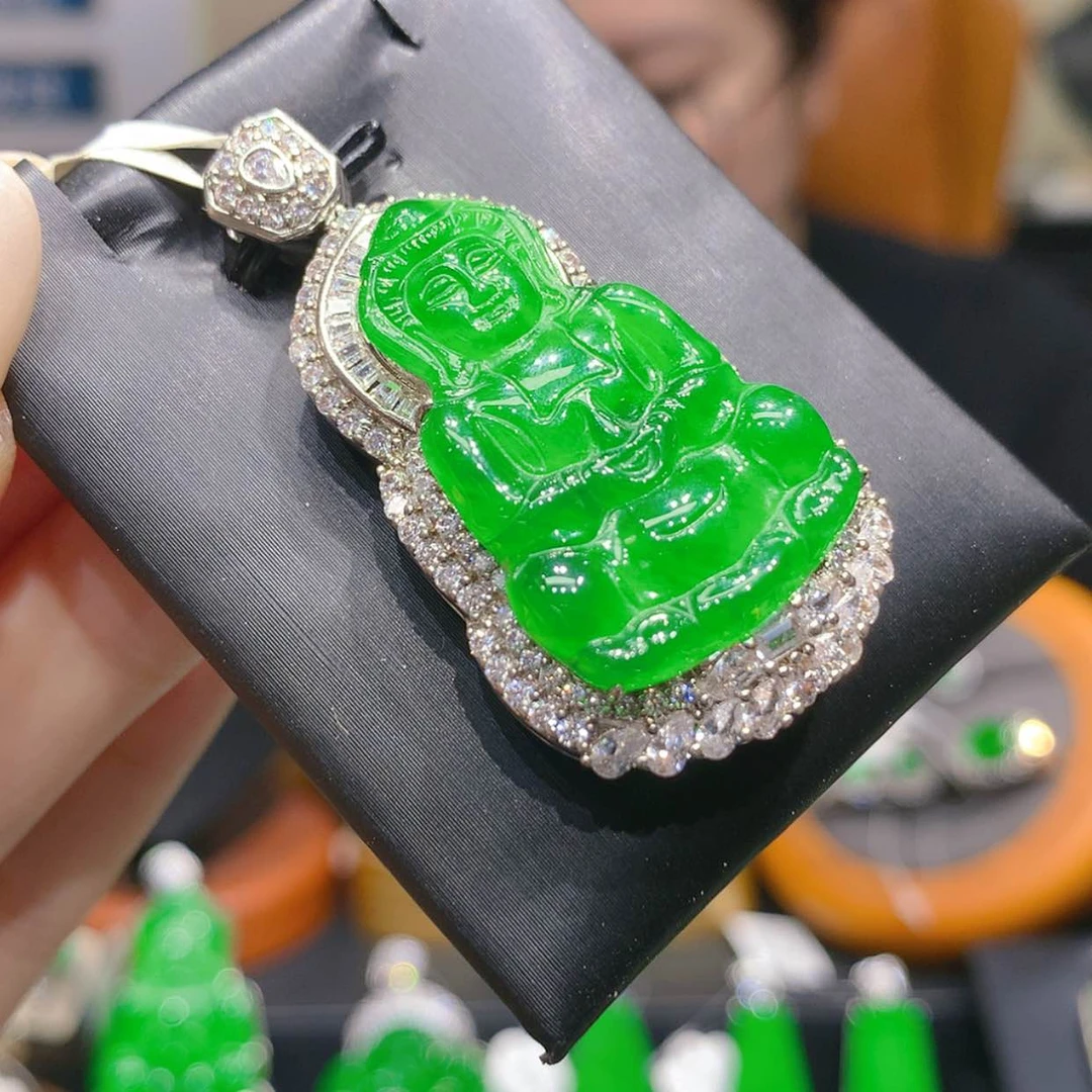 【闪购商品】颈饰未镶嵌翡翠4柒姐