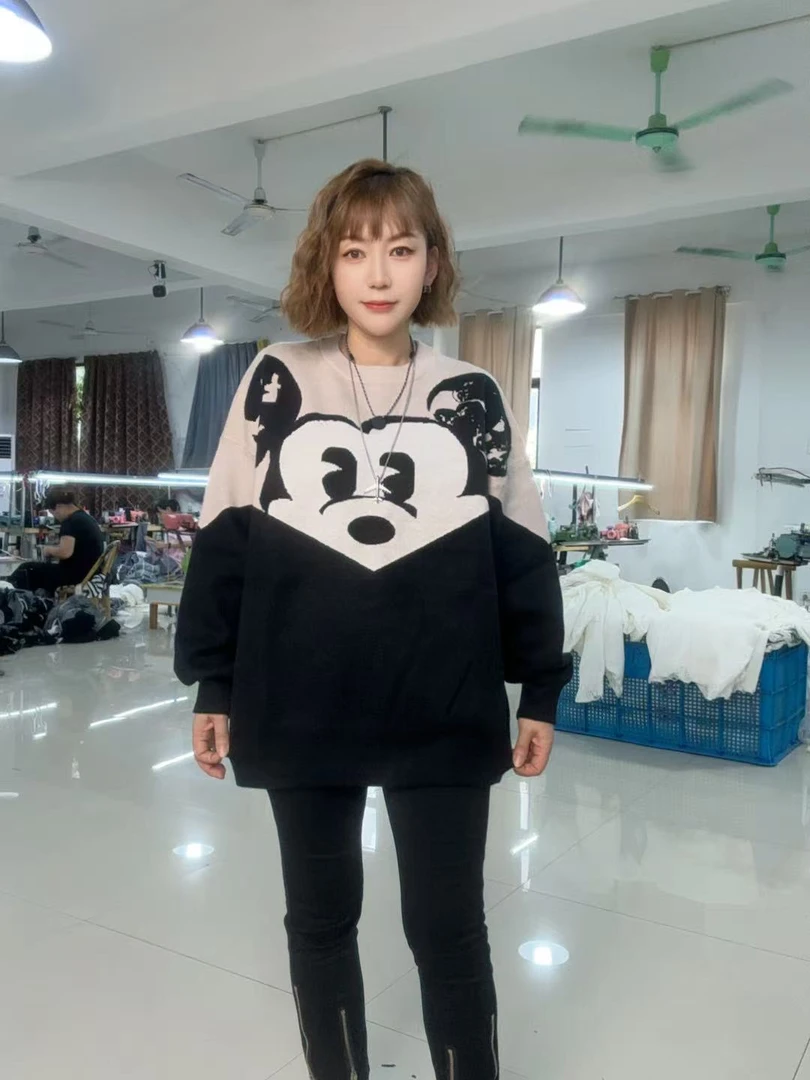 [SY303]孤品一件 网红百搭抗起球宽松型女士休闲时尚