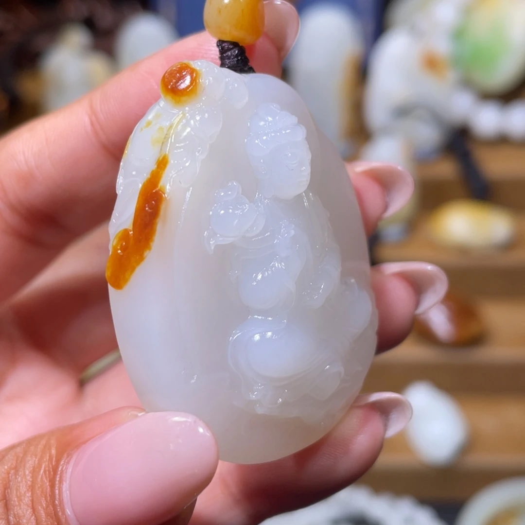 和田玉（子料）未镶嵌颈饰