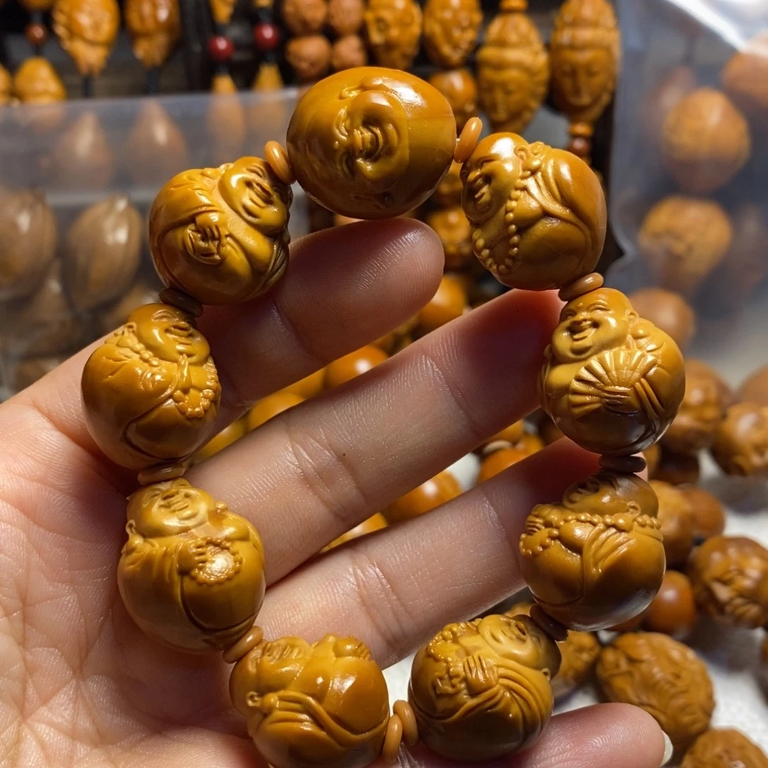 吊坠橄榄核光面弥勒