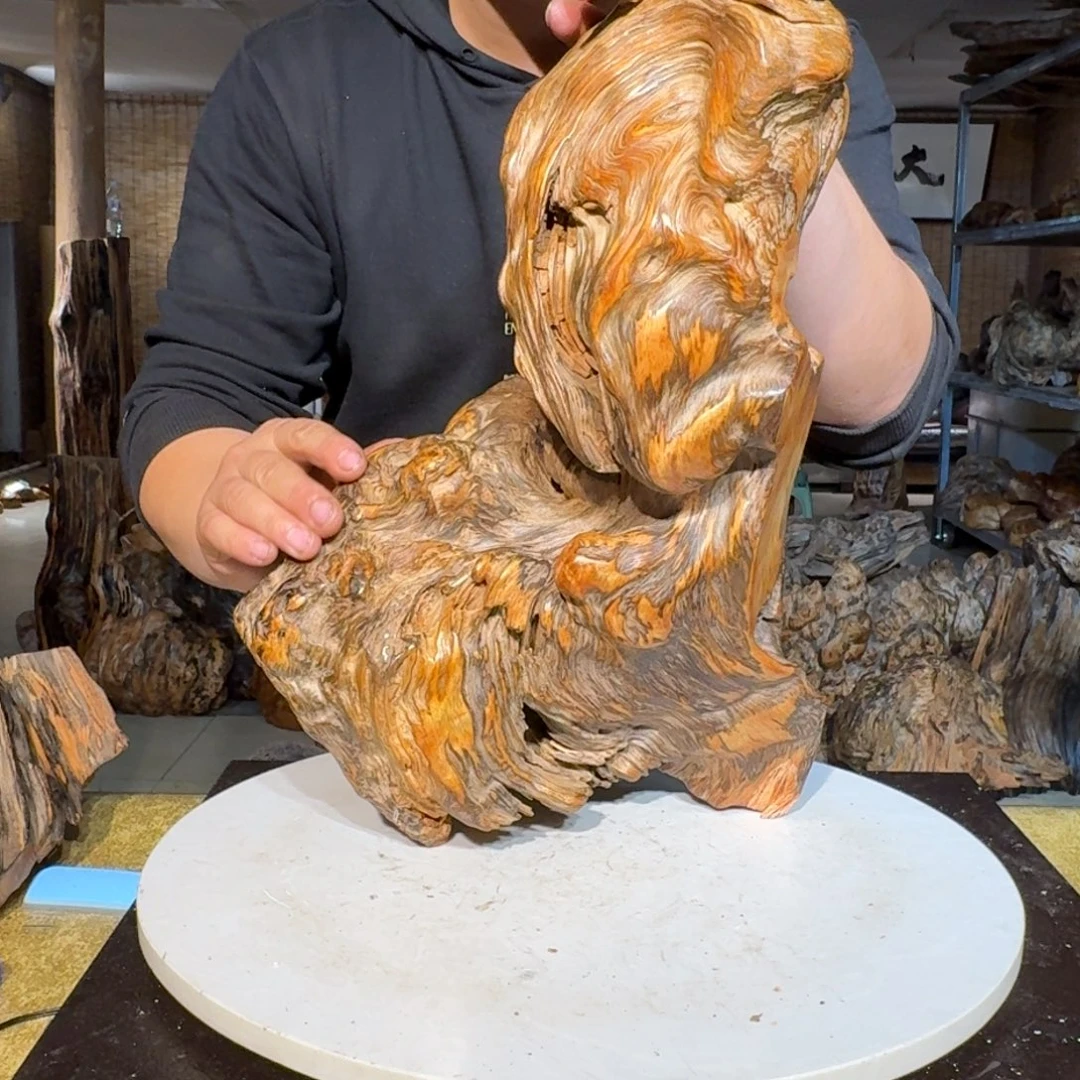 l***u琥珀木北沉香琥珀木摆件定向链接53