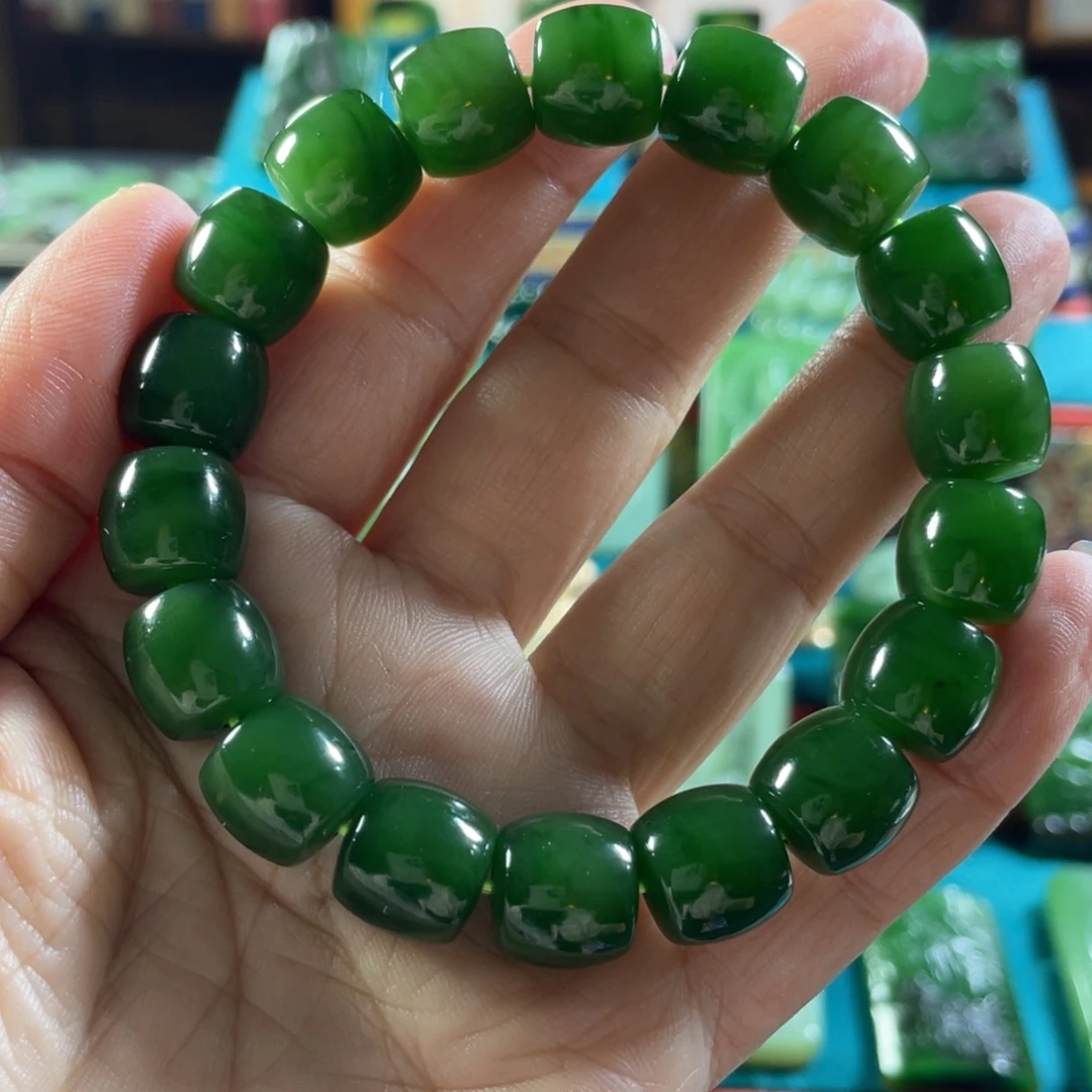 和田玉未镶嵌手串