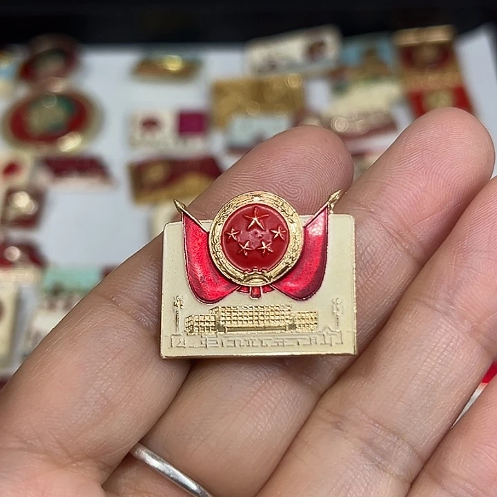 坚***石其他普通金属纪念章