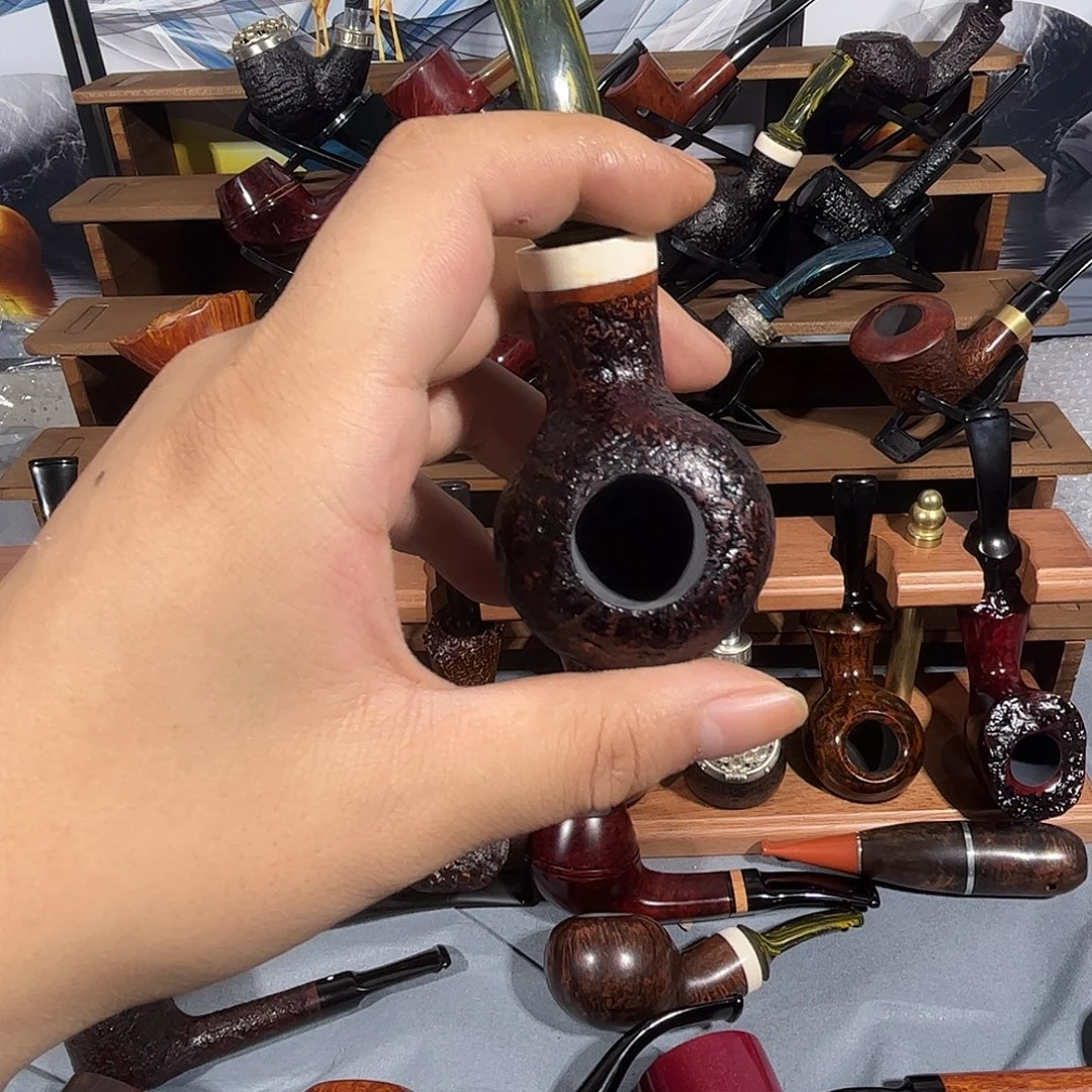 石楠木苹果空腔烟斗