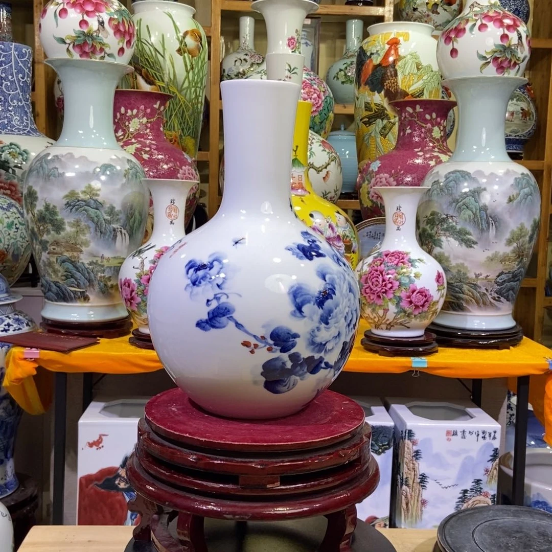 景德镇陶瓷花瓶摆件