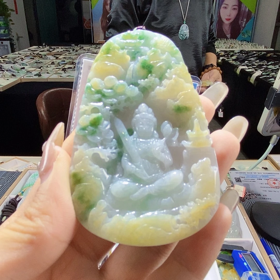 颈饰未镶嵌翡翠翡翠