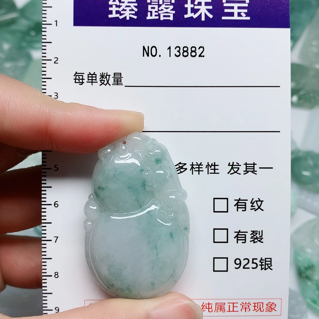 翡翠颈饰未镶嵌翡翠颈饰未镶嵌13882