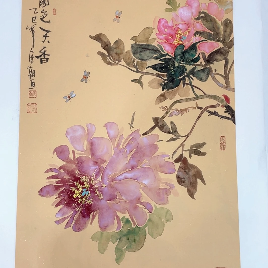 国画唐朝老师作品欣赏