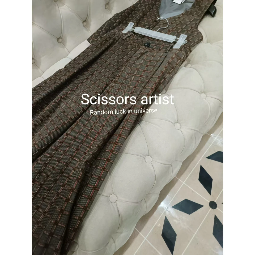 【Scissors artist】高端设计师走秀女装套装0346