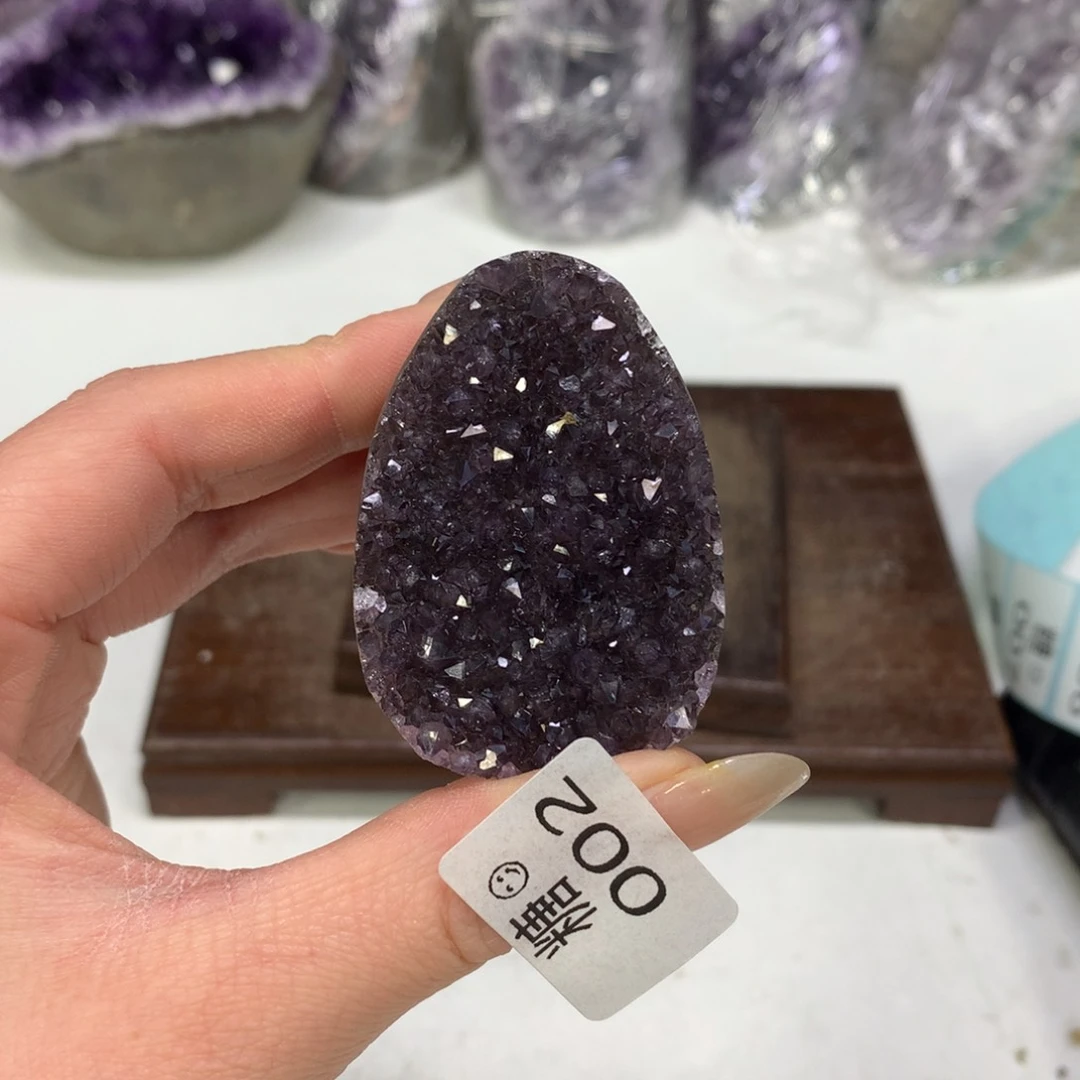 紫晶摆件未镶嵌紫晶