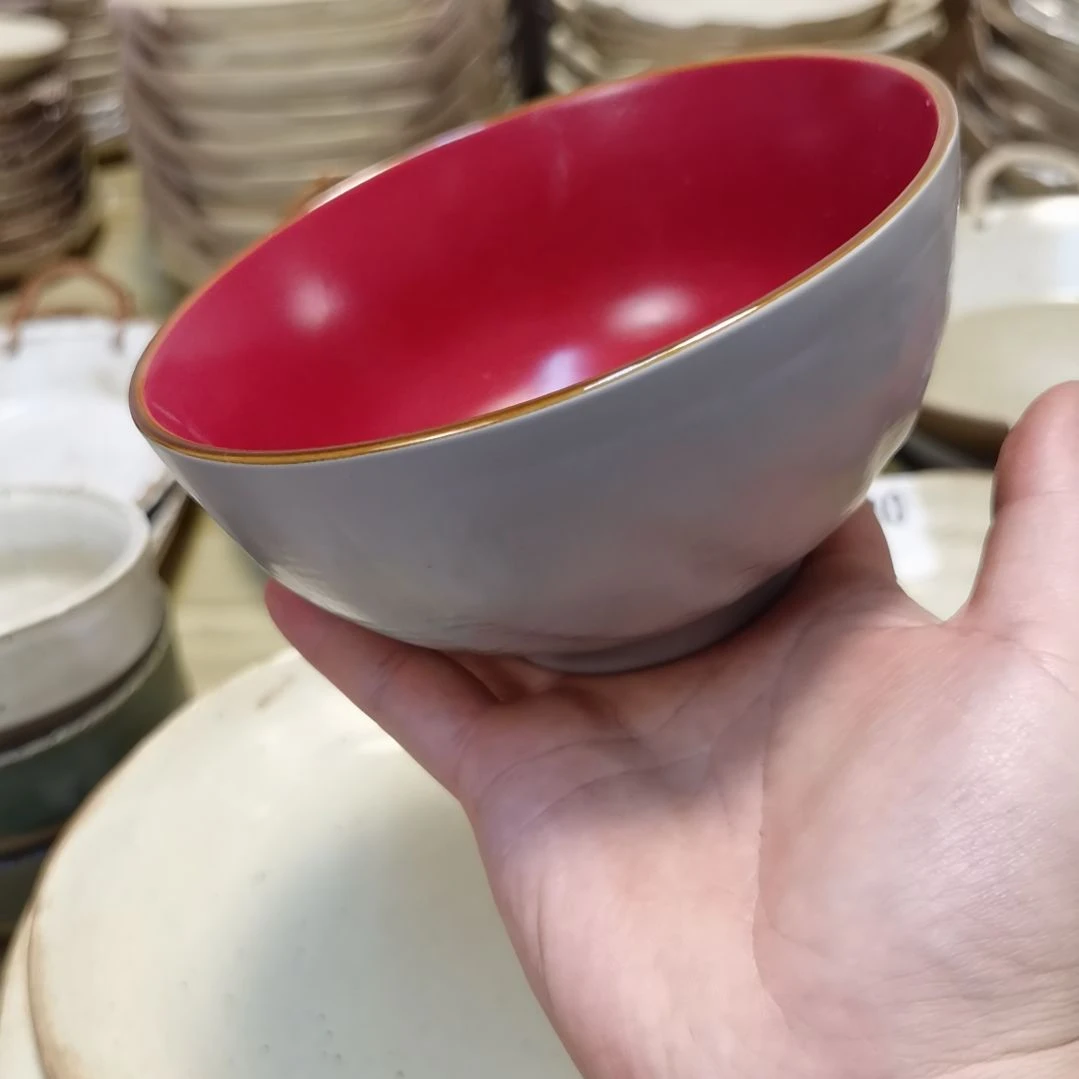 瓷片正品糖果系列面碗三个一组