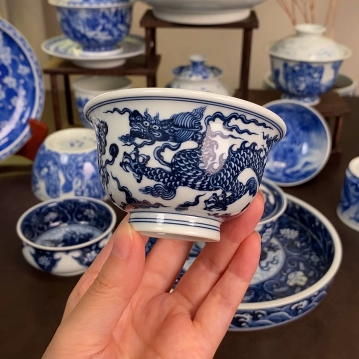 景德镇陶瓷手工手绘