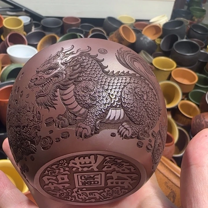 茶杯紫砂全手工紫砂