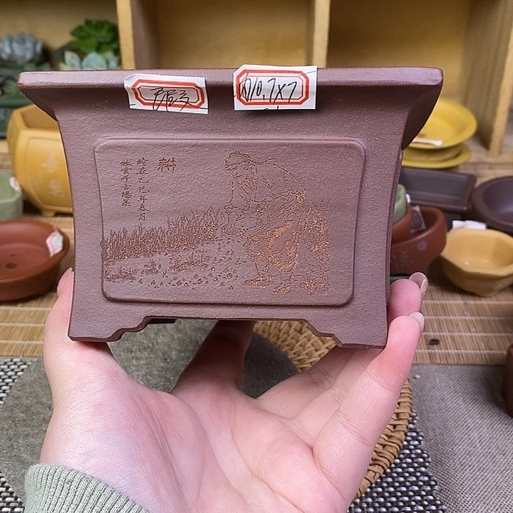手工艺品琉璃宜兴紫砂精品花盆