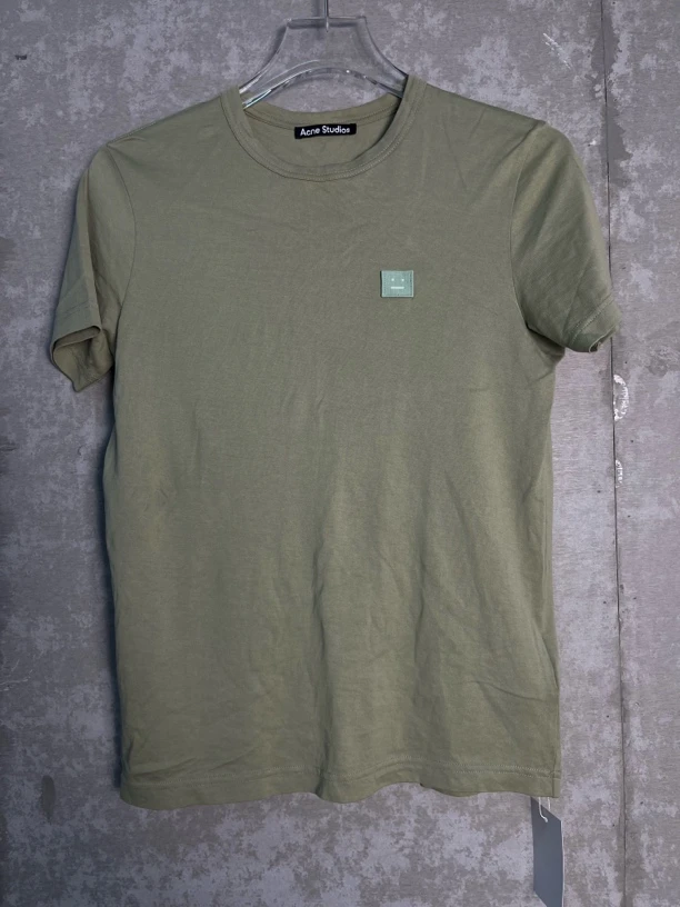 未使用 Acne studio XS*1/Acne studio笑脸标识短袖/10367/JP