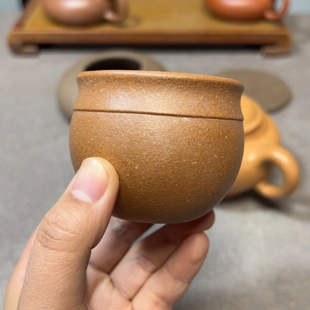 茶壶紫砂主人杯黄金段50