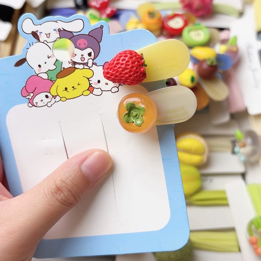 布艺铁合金一对鸭夹