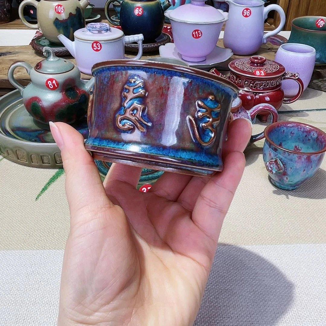 壶禹州钧瓷艺术作品