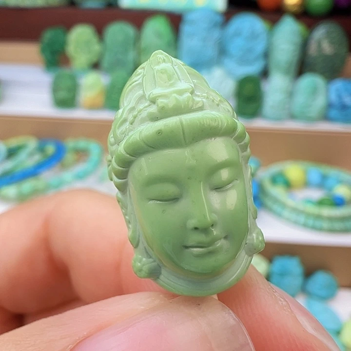 未镶嵌绿松石项链