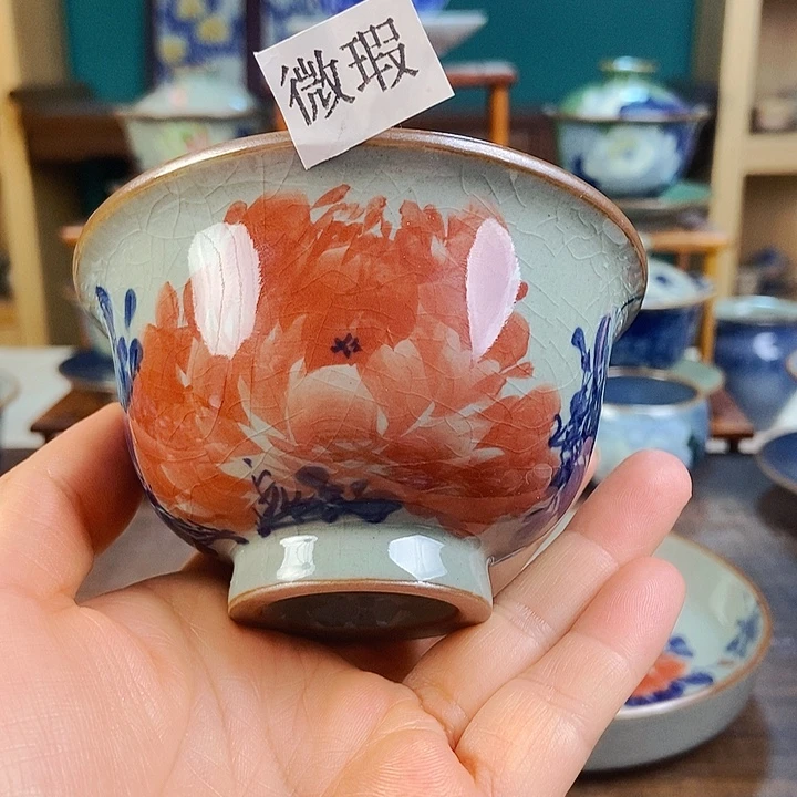 瓷片手工制作工艺精湛等