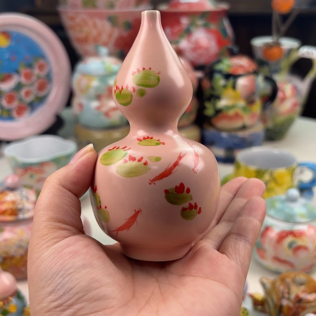 景德镇手绘高温釉下彩陶瓷茶具