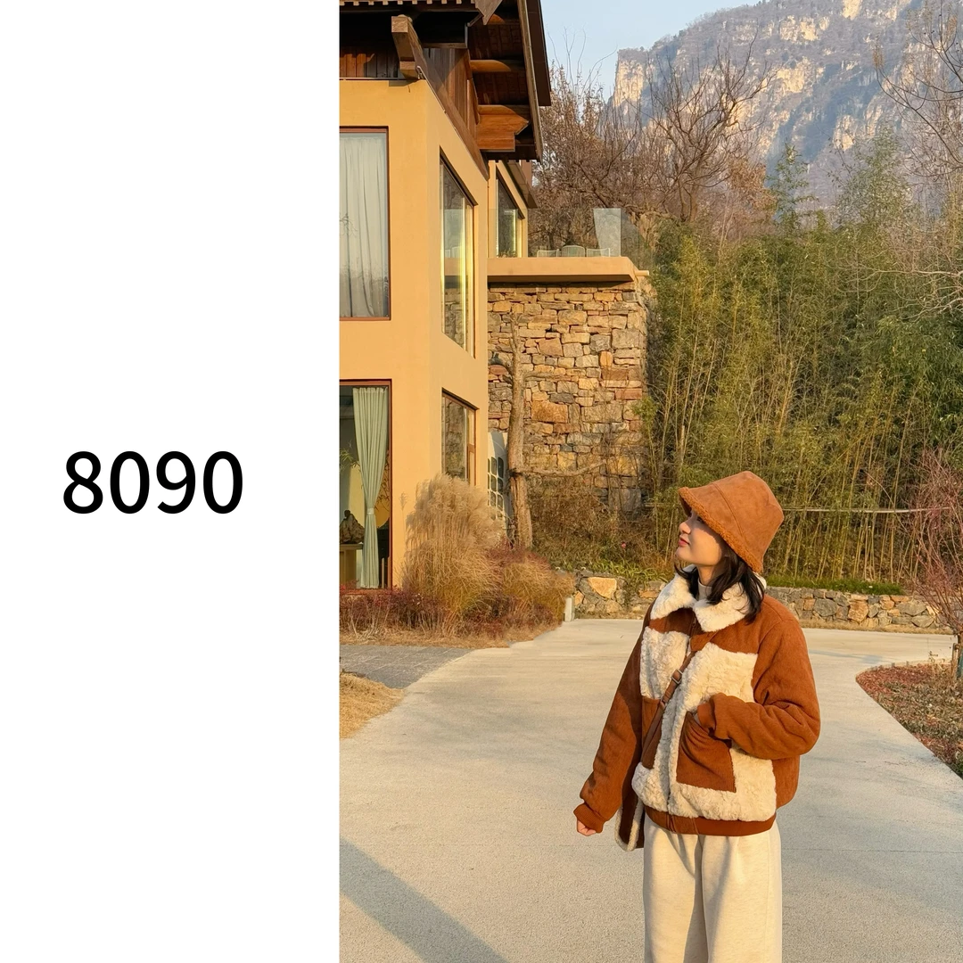 过冬必备【8090暖居】复古南瓜外套冬款三层加厚时尚休闲NJ-23097