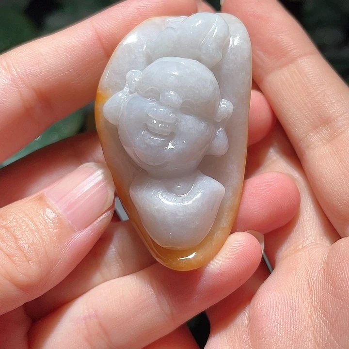 颈饰未镶嵌翡翠天