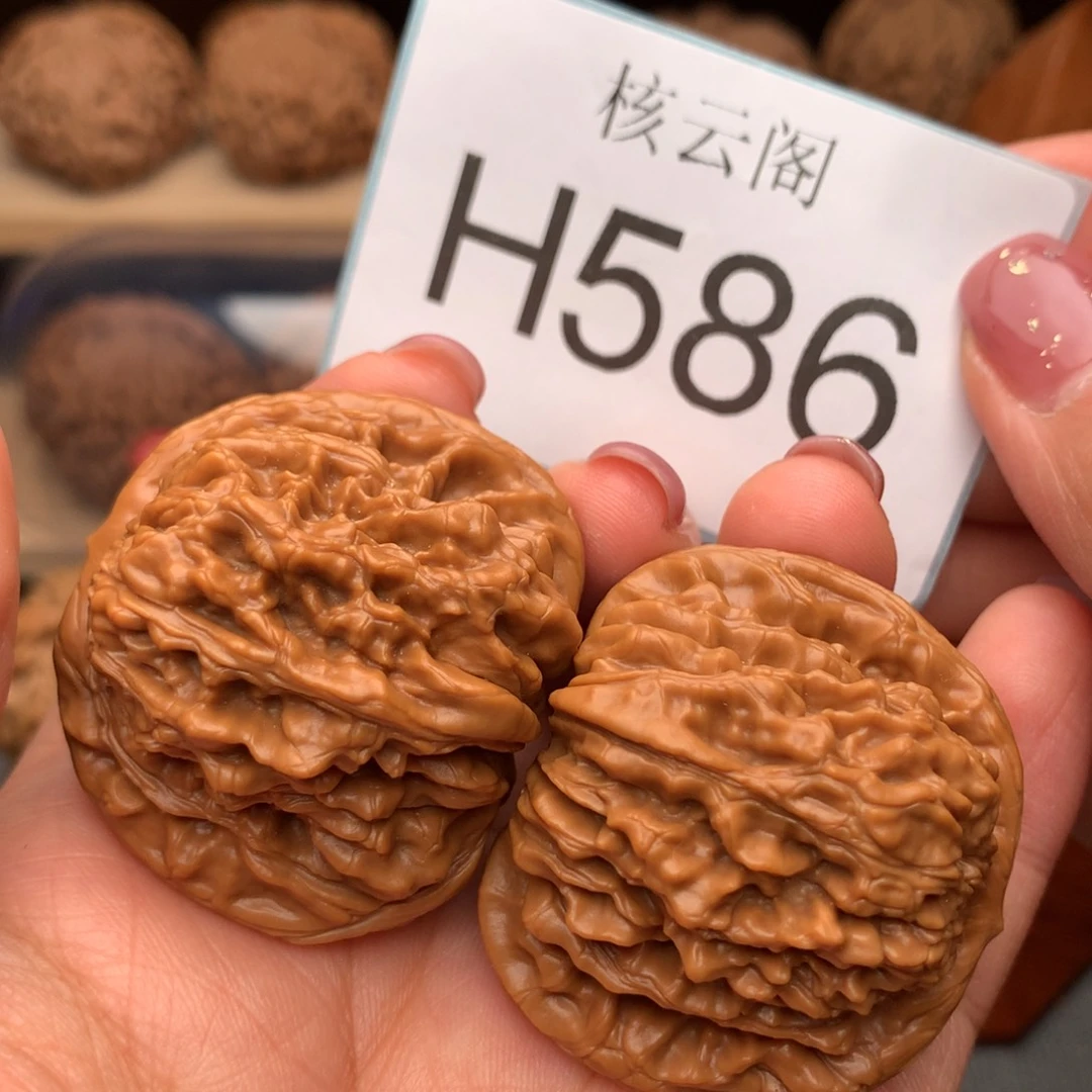 把件文玩核桃41四座楼