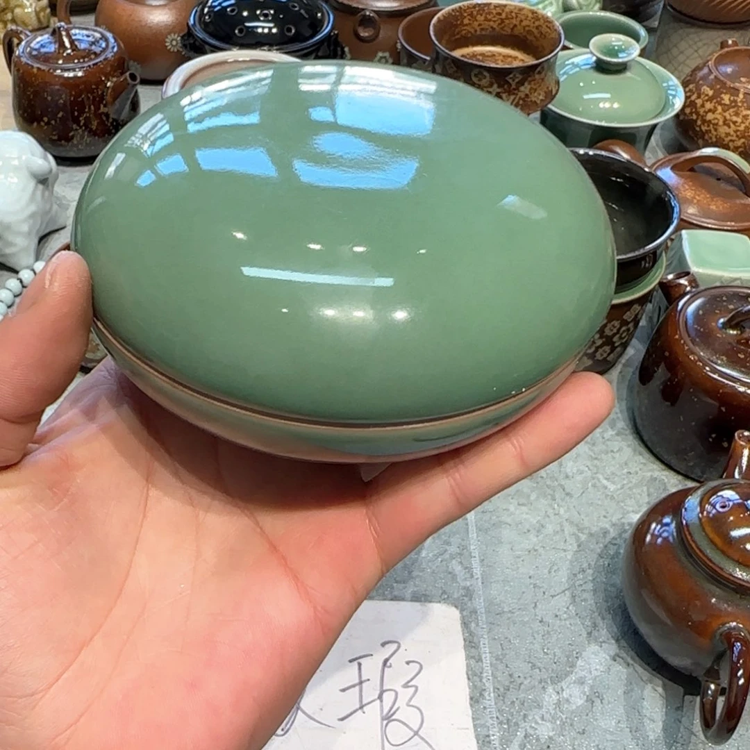 小金茶具青瓷茶器