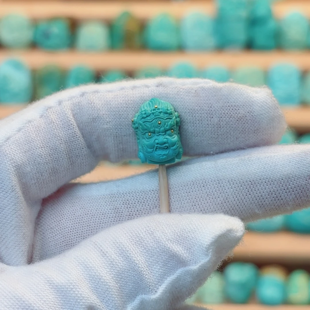 绿松石未镶嵌配饰