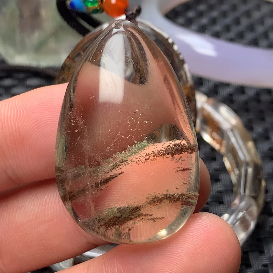 水晶颈饰未镶嵌柿***✩