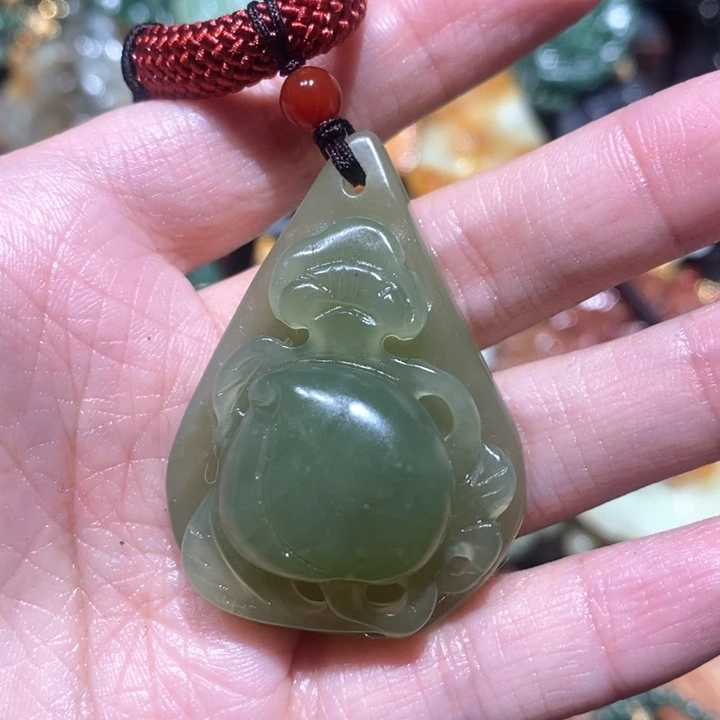 岫玉毛衣链未镶嵌