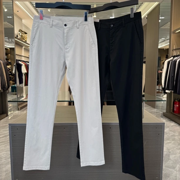 【直筒商务裤】男士73百搭弹力宽松直筒商务休闲裤