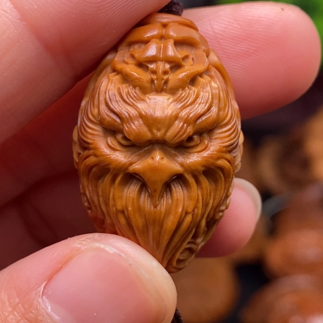 菩提籽类橄榄核雕刻手串手链项链吊坠