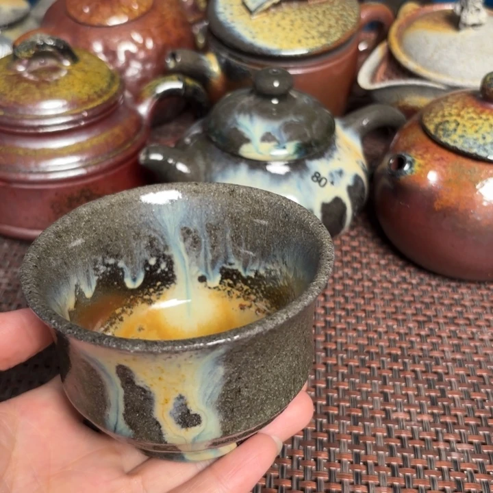 茶壶紫砂压手竹节160