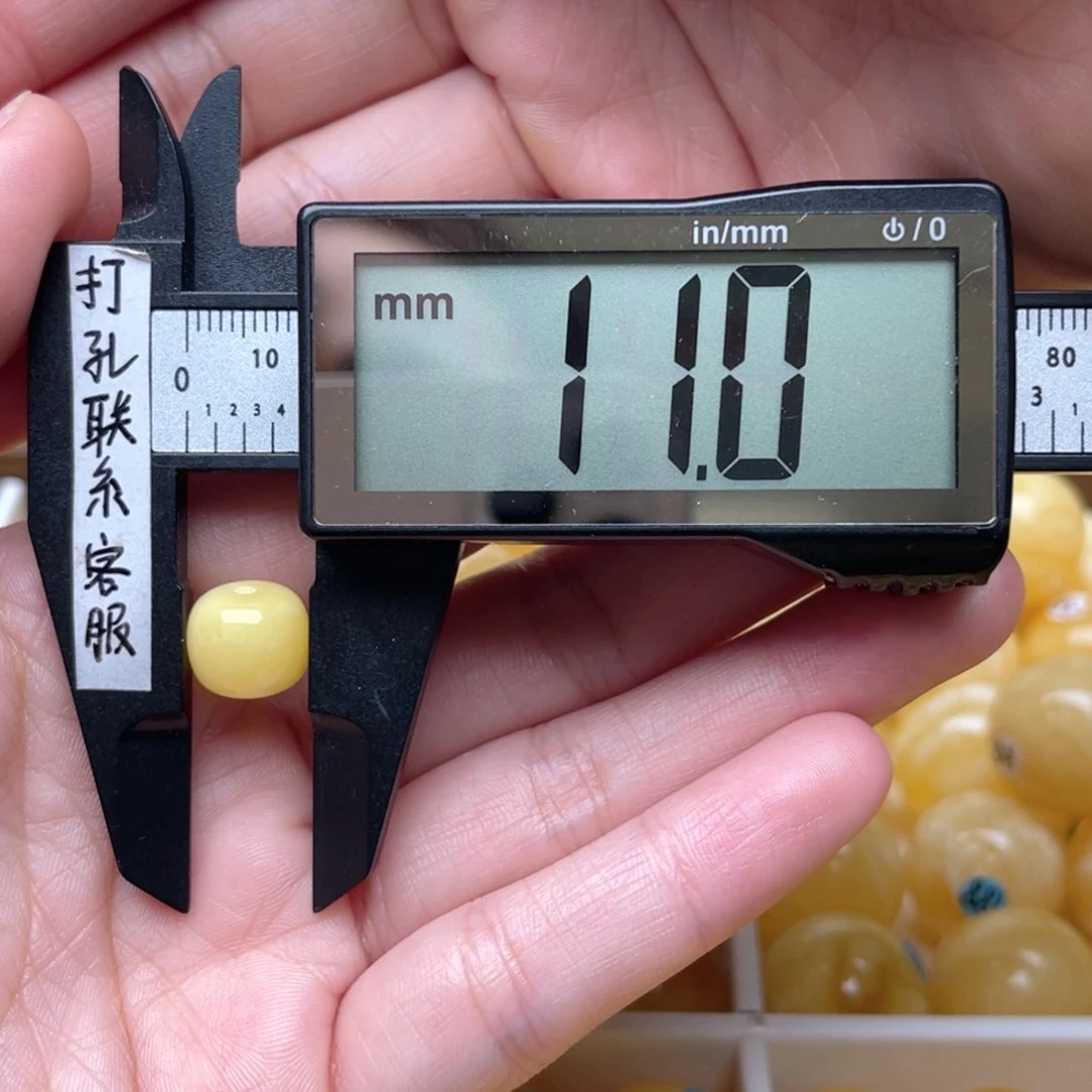 蜜蜡裸石未镶嵌符***」蜜蜡老型梦微瑕