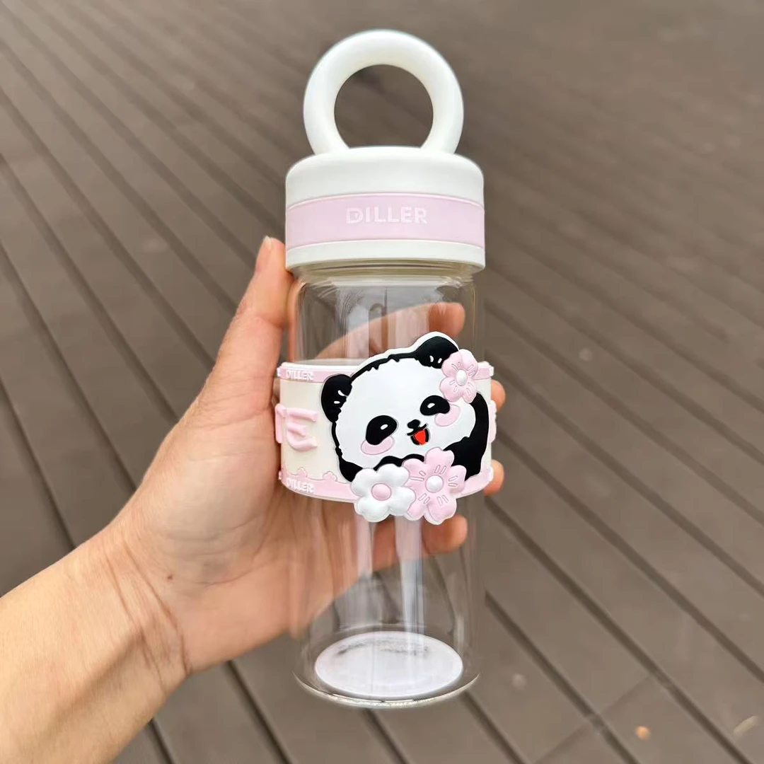 迪乐樱花保温杯399D597-300ML粉色