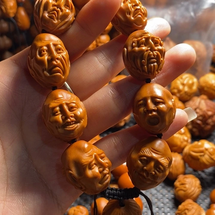 吊坠橄榄核老须派